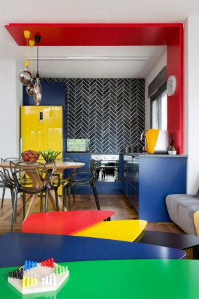 Colorful BNB apartment